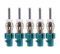 Ronlok Lot de 5 adaptateurs d'antenne radio FM AM Fakra vers DIN pour récepteur de voiture