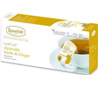 Ronnefeldt LeafCup Sachets de thé ayurvédiques aux herbes et au gingembre 15 x 2,8 g