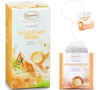 Ronnefeldt Teavelope Mountain Herbs Herbs, sans caféine, 25 ct | Rooibos & Mélange d'herbes, notes de citronnelle et de menthe, allemand, chaud ou congelé, emballés individuellement