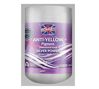 Ronney Le masque anti-jaunissement argenté pour les tons blonds froids 1000 ml