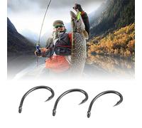 Ronnie Rig Hook Bait Set, Hameçons de Pêche pour Carpe, Accessoire de Pêche à la Carpe, Crochets Faciles à Connecter, Bouchons pour Pêche Carpe