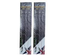 Ronnie Rig Lot de 2 perches pivotantes en fluorocarbone 6 perches (14 cm)