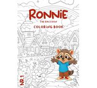 Ronnie the Raccoon Coloring Book: nr.1