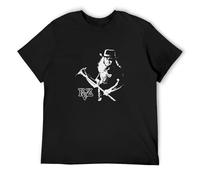 Ronnie Van Zant Rock Star Legend Men's Cotton T-Shirt Black Shirt Top Tee S