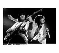Ronnie Wood & Mick Jagger - Earls Court, mai 1976 - AFFICHE G