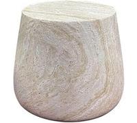 RONNY - Bout de Canapé en Fibre d'Argile Naturelle - Altobuy Beige G