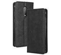 RonRun Coque Compatible ave BV5200, Étui à Rabat Portefeuille PU Cuir Multifonction Housse de Protection Antichoc, Noir