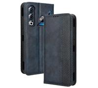 RonRun Coque Compatible avec ZTE Nubia Neo 3 GT 5G, Étui à Rabat Portefeuille PU Cuir Multifonction Housse de Protection Antichoc, Bleu