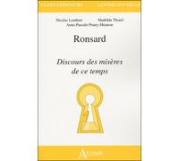 Ronsard : Discours des misères de ce temps
