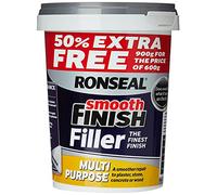 Ronseal 36545 Multi-usage-Prêt à l'emploi Finition lisse avec mural 50Percent de remplissage Extra-Blanc