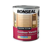 Ronseal ccodvs750 750 ml en cristal d'extérieur - Finition vernis transparent