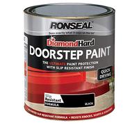 Ronseal dhdspb250 Diamond Hard Seuil de porte couleur, 250 ml, noir