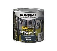 Ronseal - Peinture métal Storm Grey Gloss 250ml