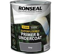 Ronseal Rslewpgry750 750 ml résistant aux intempéries et aux Bois d'apprêt flexible et aux couches de fond Gris