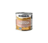 Ronseal RSLIVSFO250 Vernis satiné à séchage rapide pour bois d'intérieur Chêne clair 250 ml