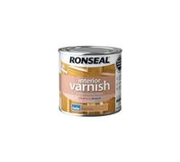 Ronseal RSLIVSFO250 Vernis satiné à séchage rapide pour bois d'intérieur Chêne français 250 ml