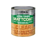 Ronseal Vernis ultra résistant transparent mattcoat interne utvmc750 750 ml
