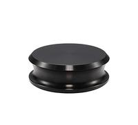 RonXer Stabilisateur de Poids en Vinyle pour Disque Vinyle LP Noir Noir S