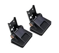 Ronyme 2 Charnières de Remplacement pour Couvercle Anti-Poussière de Platine Vinyle - Accessoires Tourne-Disque, Installation Facile, Pièces Détachées pour Réparation Audio Hifi