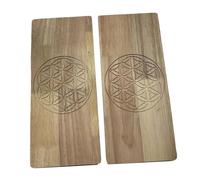 Ronyme 2 Planches de Massage des Pieds Board, polyvalentes et faciles à Transporter, en Bois, avec Clous pour débutants, idéales pour Les Massages en
