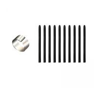 Ronyme 2X Recharges de Stylos pour Tablette Graphique, 10 Pièces, Plumes de Remplacement en Caoutchouc, Accessoires D'affichage de Stylo Numérique pour Ptz-4