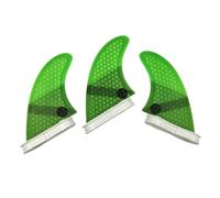 Ronyme 3 Piè Jeu Dérives | Facile à Installer, Aileron pr Boîtier boîtier Universel, Universel, eurs, Vert,