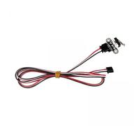 Ronyme 3X Module D'interrupteur de Course Mécanique avec Câble de 1 M, Interrupteur de Butée, avec Pièces de Rechange pour Indicateur, Pièces