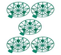 Ronyme 5 pièces Support à Melon et Citrouille Accessoires Support Vert Cadre de Treillis pour Plantes Panier de pour courges