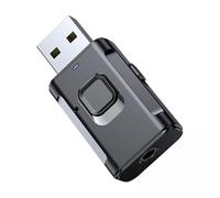 Ronyme 6X Récepteur émetteur USB Bluetooth 5.0 Adaptateur émetteur-récepteur en 1 Adaptateur Audio Bluetooth USB à Faible Latence pour PC TV Stéréo de