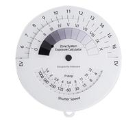 Ronyme Aide-mémoire Photographique, Cadeaux Blancs, Remplacement Acrylique, Tableau de calcul d'exposition, Carte de référence des Accessoires, L