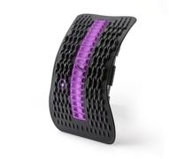 Ronyme Appareil de Correction Du Dos Support Planche Étireur avec Massage Dorsal Ciblé Poignée Rotative 360 et Structure Renforcée Matériau PP Adapté au, Black Purple