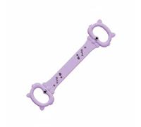 Ronyme Bande d'Entraînement Femme Élastique Résistance Musculation Pilates Stretch Silicone TPE Double Boucle Résiliente Poignée Antidérapante pour Posture