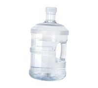 Ronyme Bidon d'Eau Réutilisable, Bonbonne Eau PC Renforcé, 5,5cm Goulot Large, Polyvalente et Portable, Facile à Prendre en Main, avec Bouchon, pour Maison, Camping ou Randonnée, Transparent 7.5 L
