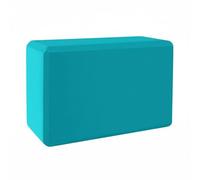 Ronyme Bloc de en Mousse EVA Brique d'Étirement Accessoire de Fitness Cale de Posture Texture Lisse et Densité Ferme pour Aide à la Portée et Maintien, Turquoise