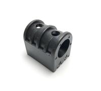 Ronyme Bloc de Selle Vélo d'Appartement Pièce Adaptateur Connecteur Plastique Dense Trous Calibrés 28mm et 12mm Entraxe 30mm Pose Sécurisée Convient à Vélo Stationnaire Cours de Vélo Maison