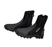 Ronyme Bottes de plongée en néoprène 5 mm, bottes de combinaison multifonctions pour la plongée sous-marine, la avec tuba, semelle extérieure à crampons, Eu 36 à 37