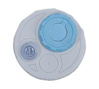 Ronyme Bouchon de bidon d'eau avec Joint d'étanchéité, Portable, Anti-poussière, Double Couvercle, Anti-Fuite, pour Seau de Rangement, réservoir de, Gris Clair
