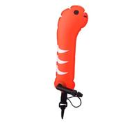 Ronyme Bouée de marquage de Surface pour la plongée, bouée Gonflable de plongée, Tube sous-Marin Compact SMB pour la Chasse sous-Marine et Les Sports, Orange Fluo