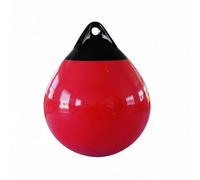 Ronyme Bouée Marine Gonflable Flotteur de Navigation Protection Coque Écran Antichoc en PVC Polyuréthane Adaptée au Marquage Surface et Mouillage Rivière, 29X35CM