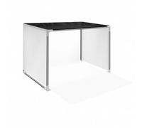 Ronyme Cabine Lumineuse pour Photographie Produits Panneau LED à Température Variable pour Éclairer Les Taille sur Une Plane Adaptée aux Séances Photo, 80CM