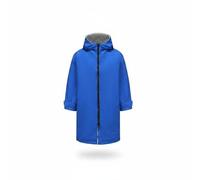 Ronyme Cape de Surf Enfant Peignoir à Capuche Manteau de Changement Serviette Poncho Microfibre Éponge Doublée Polaire Zippée Pratique et Discrète Convient, Bleu Gris, Numeric_13