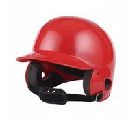 Ronyme Casque de Baseball Enfant Batting Garde Visage Éponge Aérée Robuste Polyvalente Adapté Équipe Jeunes Sport Collectif Formation, Rouge, Enfants