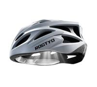 Ronyme Casque de Vélo Route VTT Cyclisme Casque Coque Monobloc Design Aérodynamique PC Système de Ventilation Doublure Confort Couverture Arrière et Latérale, 渐变灰, 均码