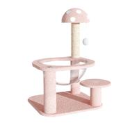Ronyme Centre d'activités pour Chats : Arbre à griffer pour Chats d'intérieur, perchoir Moelleux pour Faire Ses Griffes, Structure