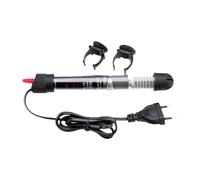 Ronyme Chauffage Submersible pour Aquarium 25 W avec ventouses, Prise UE 220 V, réglable de 20 à 34 °C.