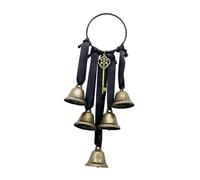 Ronyme Cloche de Sorcière pour Poignée de Porte, Fournitures de Sorcellerie, Carillon éolien pour Décoration Murale de Maison