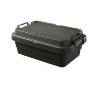 Ronyme Coffre de Coffre Bas, de Rangement Peu encombrant, conteneur empilable Portable, Organisateur de extérieur pour SUV, idéal pour Les fêtes en intérieur, Vert