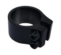 Ronyme Collier de Tige de Selle Pince de Tube Attache de Selle Clip de Serrage en Alliage D'Aluminium Léger Un Maintien Stable Adapté pour VTT et, Noir