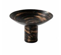 Ronyme Coupe Décorative sur Piéstal Brillante pour Rangement Pits sur Meuble, M