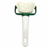 Ronyme Coupe Pâte Roue à Pâtisserie Rouleau Découpeur Couteau Cranté avec Manche Antidérapant en Plastique pour Découpe de Cercles Réguliers et Bords Crantés, Rond Serti